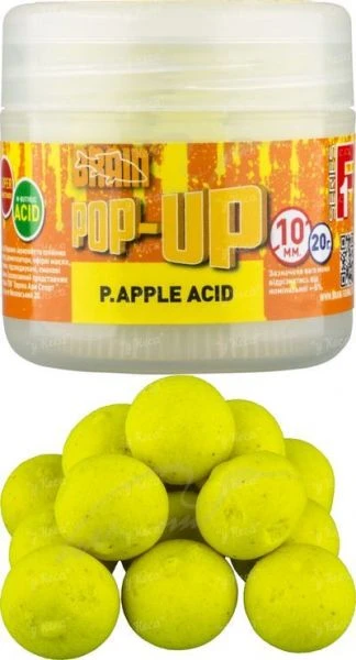 Бойлы Brain Pop-Up F1 12мм Acid (лимон) фото