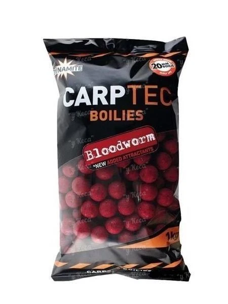 Бойлы Dynamite Baits Carp-Tec 1кг 15мм Bloodworm фото