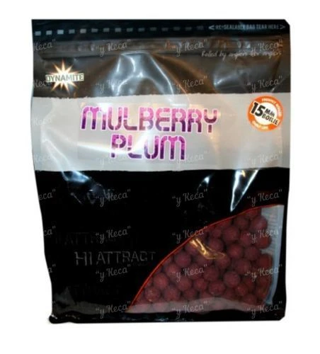Бойлы Dynamite Baits Hi-Attract 1кг 15мм Mulberry-Plum фото