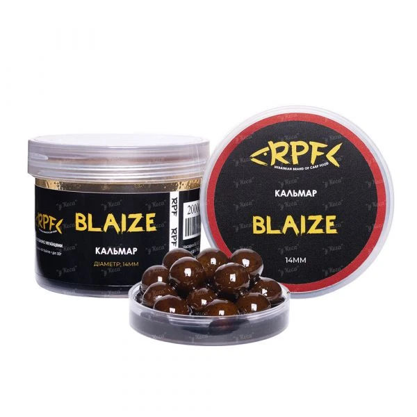 Бойлы насадочные в дипе RPF Blaze 14мм кальмар фото