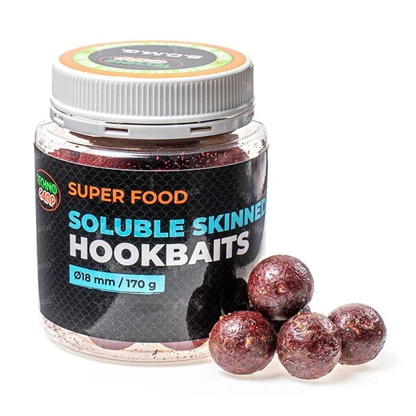 Бойли насадкові в оболонці Технокарп Soluble HookBaits 170г 18 мм BOMG фото