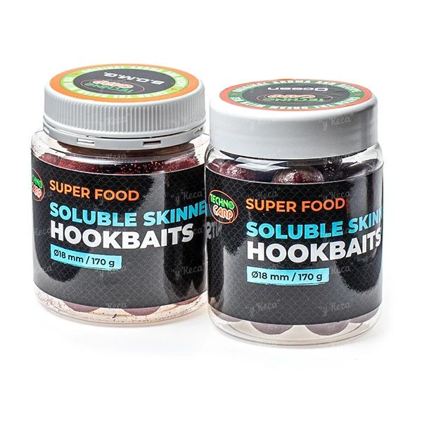 Бойлы насадочные в оболочке Технокарп Soluble HookBaits фото