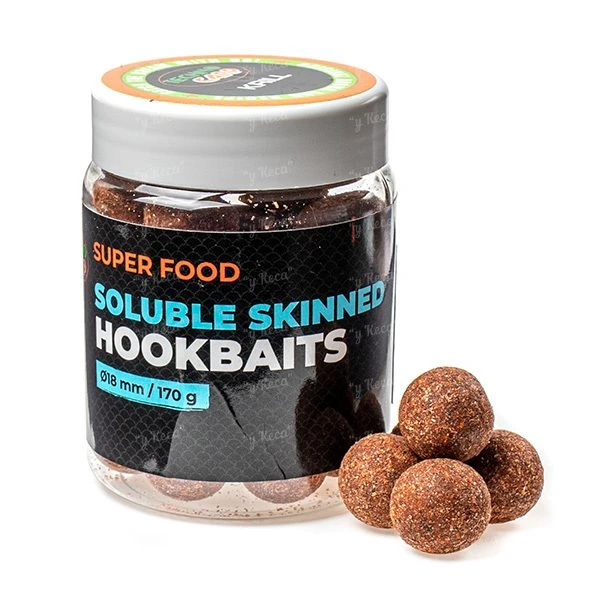 Бойлы насадочные в оболочке Технокарп Soluble HookBaits 170г 18 мм Krill фото