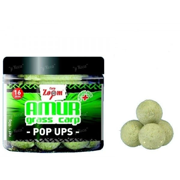 Бойлы Carp Zoom Amur-Grass Garp PopUp 80г 16мм CZ7927 фото
