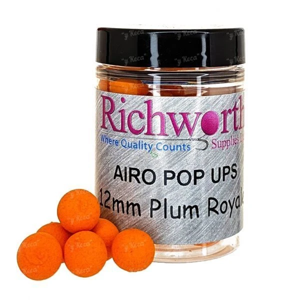 Бойлы Richworth Airo Pop-Ups 12mm 100ml Plum Royal фото