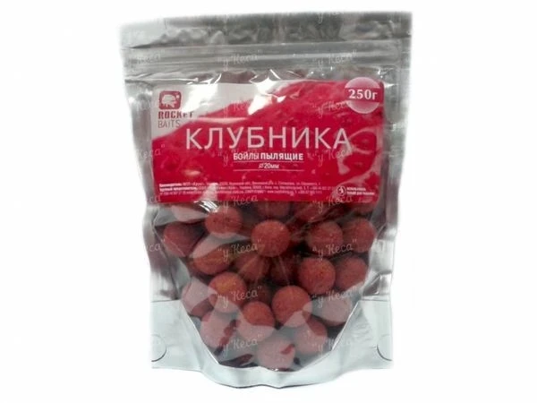 Бойлы Rocket Baits пылящие Premium 0.25кг 20мм Тутти-Фрутти фото