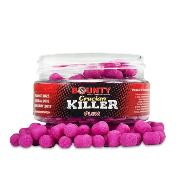Бойлы вафтерс BOUNTY Crucian Killer 6-8мм Plum (Слива) фото