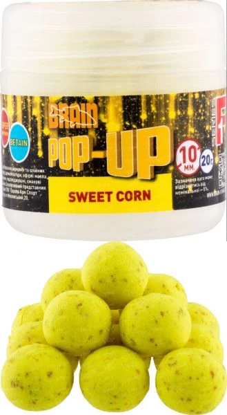 Бойлы Brain Pop-Up F1 12мм Sweet Corn фото