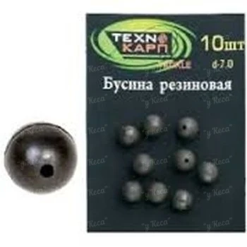 Бусина резиновая Технокарп d5.0 30301 фото
