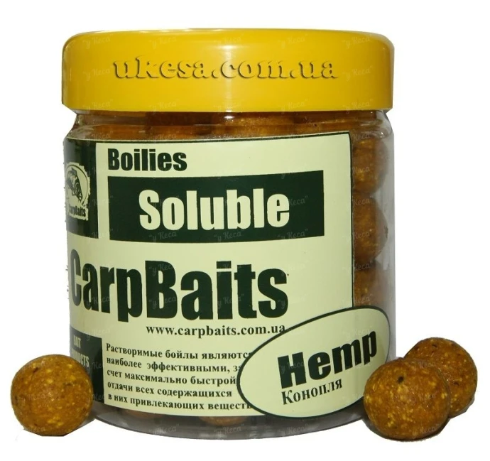 Бойли порошать CarpBaits 18мм 300г коноплі фото