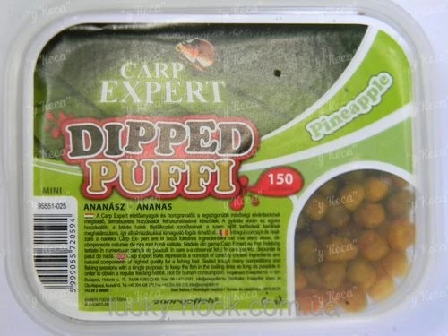 Воздушное тесто Carp Expert Puffi mini 150мл Pineapple (ананас) фото