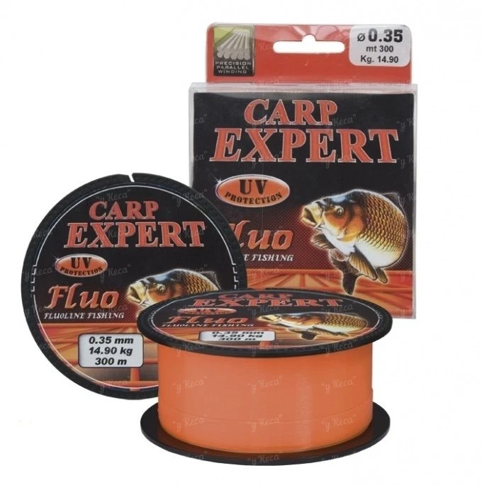 Леска Carp Expert Fluo Orang 300м 0.25мм фото