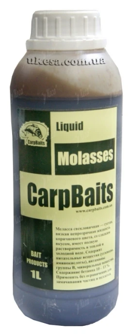 Меласа свекловичная CarpBaits 1.4кг фото