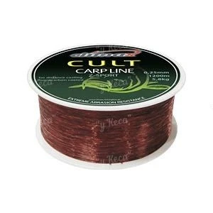 Леска Climax Cult Carp Line Z-Sport cooper-brown 0.25мм 1200м фото