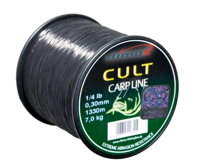 Волосінь Climax Cult Carpline Mono чорна 0.38 mm фото