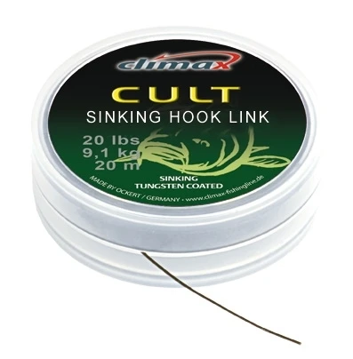 Поводковый материал Cult Hook Link 20lb 20m Silt фото