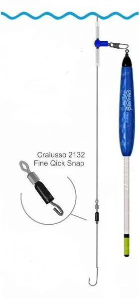 Вертлюжок быстросъемный Cralusso Fine quick snap фото