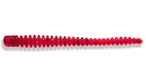 Силикон Crazy Fish Cruel Leech 2" 73 Blue Ruby фото