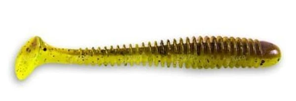Силикон Crazy Fish Vibro Worm 3.4" 85mm 4d фото