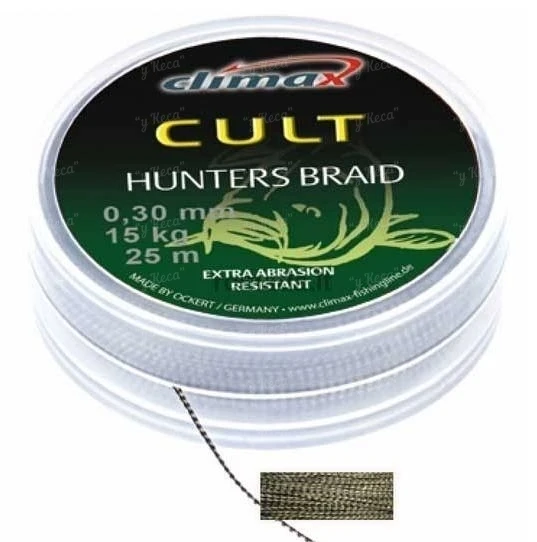 Поводковый материал Cult Hunters Braid camou 0.30мм 30lb фото