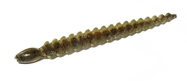Keitech Custom Leech 3.0" 101C Green Pumpkin PP (10шт) фото