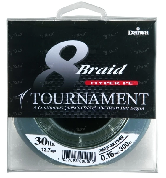 Шнур Daiwa Tournament 8 Braid 0.08 темно-зел 135м 10Lb фото