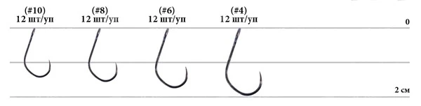 Крючки Decoy Area Hook IV Eric фото
