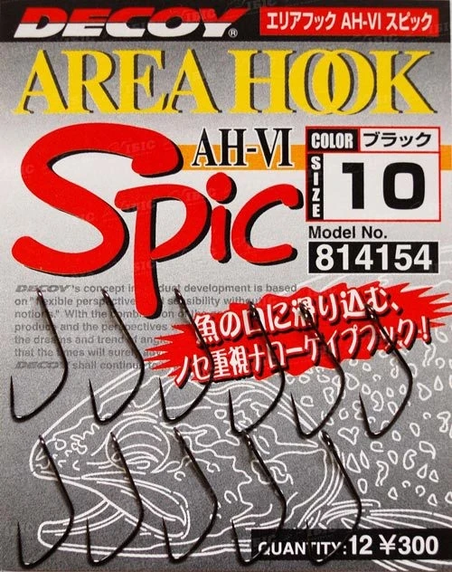 Крючки  Decoy Area Hook VI Spic фото