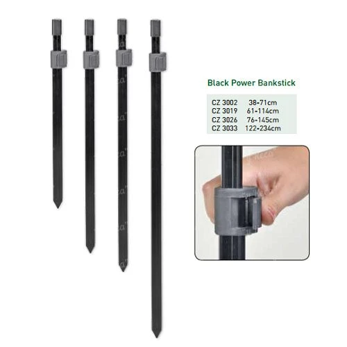 Держатель для удилищ Carp Zoom Black Power Bankstick фото