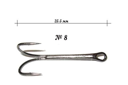 Двойник Hayabusa Double Hook №8 5шт фото