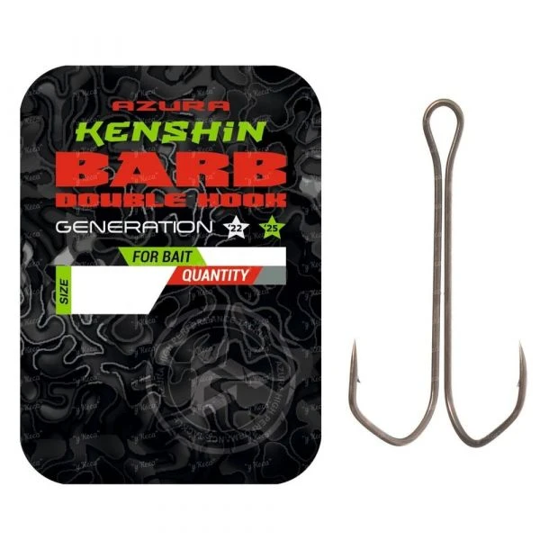 Двойник Azura Kenshin Barb Double Hook special bent фото