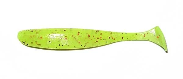 Силикон Keitech Easy Shiner 3.5" PAL#01 Chartreuse Red Flake 7шт фото