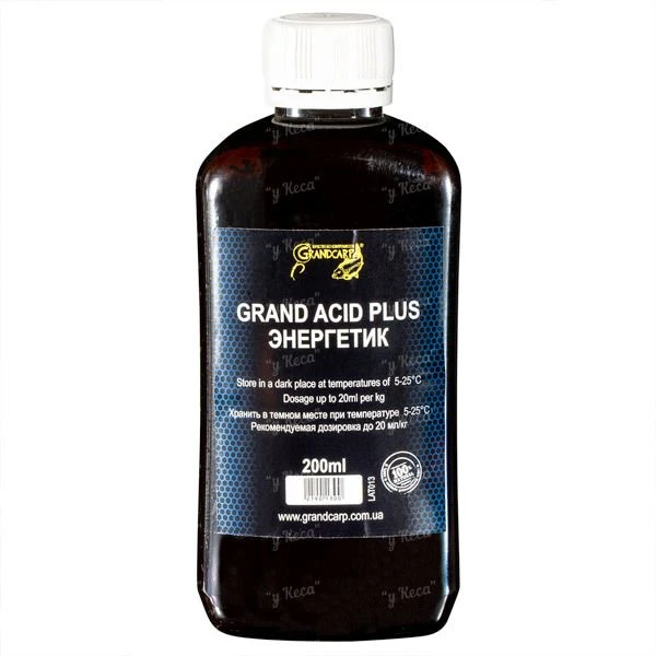 Енергетик Grandcarp 200мл Grand Asid Plus фото