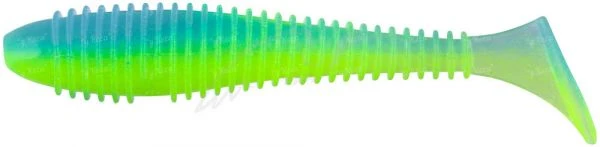 Силикон Keitech FAT Swing Impact 4.3" PAL#03 Ice Chartreuse 5шт фото