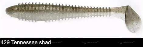 Силикон Keitech FAT Swing Impact 2.8" 429 Tennessee Shad 8шт фото