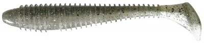 Силикон Keitech FAT Swing Impact 2.8" 436 Black Shad 8шт фото