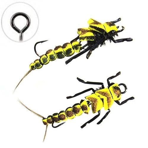 Приманка Strike Floating Jig Realistic Stone Double Yellow FG26-10 фото