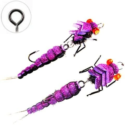 Приманка Strike Floating Jig Realistic Big Stone Double Violet Pearl FG29-02 фото