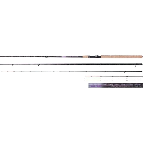 Фидер Mikado Ultraviolet Heavy 3.9м до 120г 3вершинки фото
