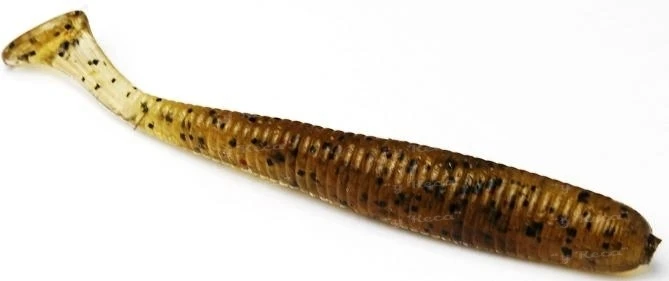 Bait Breath Fishtail Shad U30 2.8" 8шт #120 GREEN PUMPKIN/SEED фото