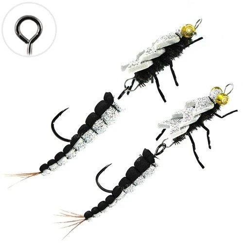 Приманка Strike Floating Jig Realistic Stone Big Double Silver-black FG83-02 фото