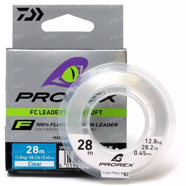 Флюорокарбон Daiwa Prorex FC Leader Super Soft 0.45mm 28m фото