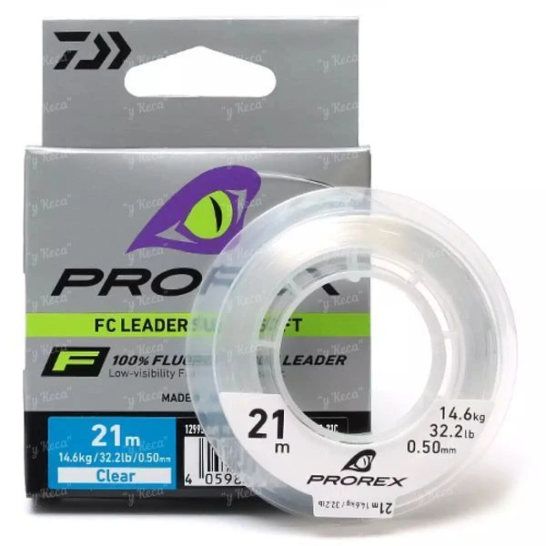 Флюорокарбон Daiwa Prorex FC Leader Super Soft 0.50mm 21m фото