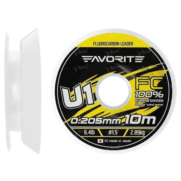Флюорокарбон Favorite U1 FC 0.205mm 10m фото