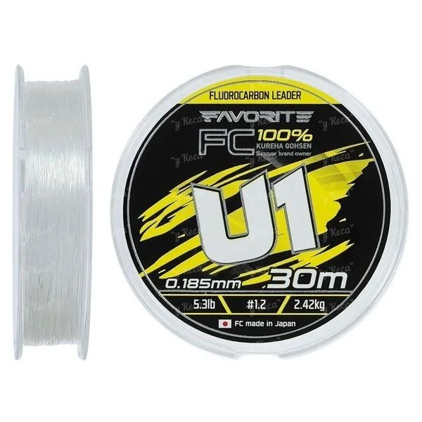 Флюорокарбон Favorite U1 FC 0.185mm 30m фото