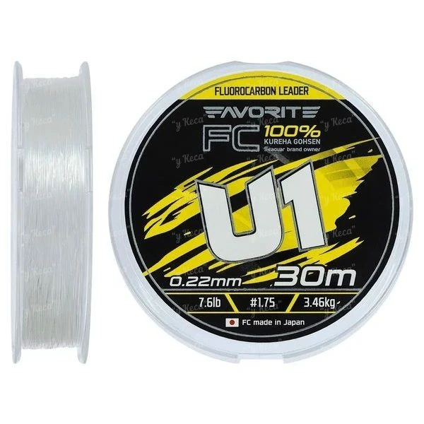 Флюорокарбон Favorite U1 FC 0.22mm 30m фото
