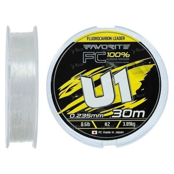 Флюорокарбон Favorite U1 FC 0.235mm 30m фото
