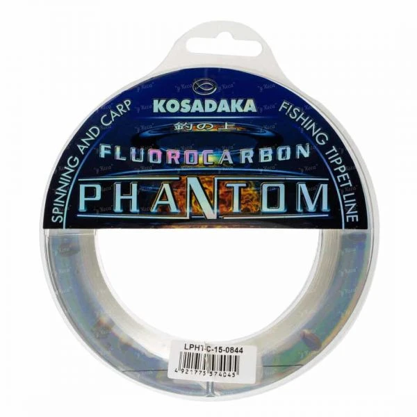 Флюорокарбон Kosadaka Phantom 0.844mm 15m 35kg фото
