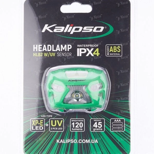 Фонарь Kalipso Headlamp HLB2 W/UV фото