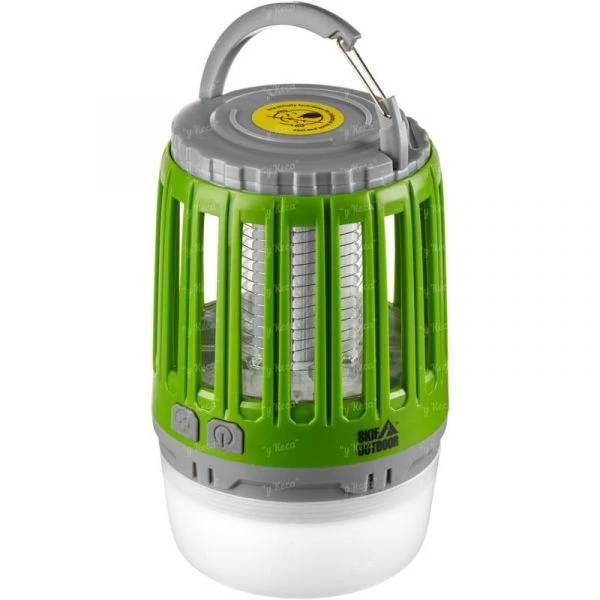 Ліхтар кемпінговий Skif Outdoor Green Basket із захистом від комах фото